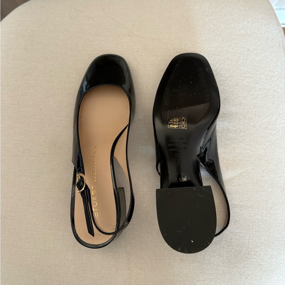 Stuart Weitzman Black Slingbacks - image 6